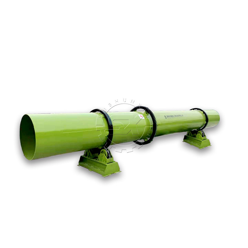 Sécheuse rotative d'engrais pour la production d'engrais organiques Température d'alimentation ≥ 300C