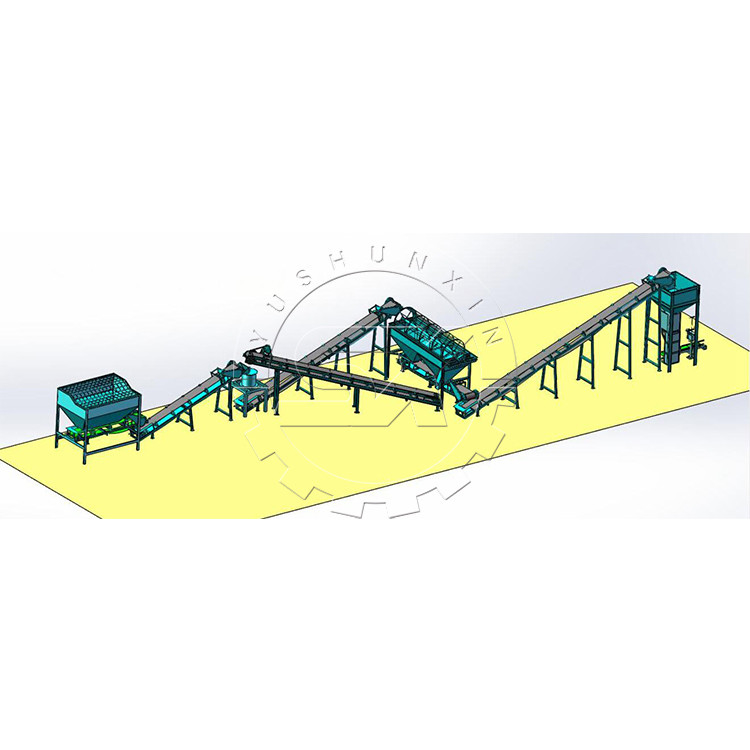 Ligne de production d'engrais organiques La solution idéale pour le fumier de vache et le fumier de chèvre