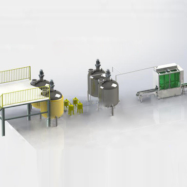 1 à 8 t/h de production d'engrais liquides pour une personnalisation fiable