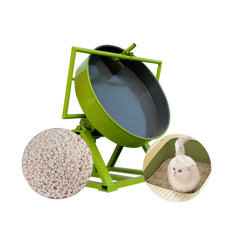 1Granulateur à disque de 0,5 kW pour la machine de fabrication de granulés de bentonite pour litière de chat YSX